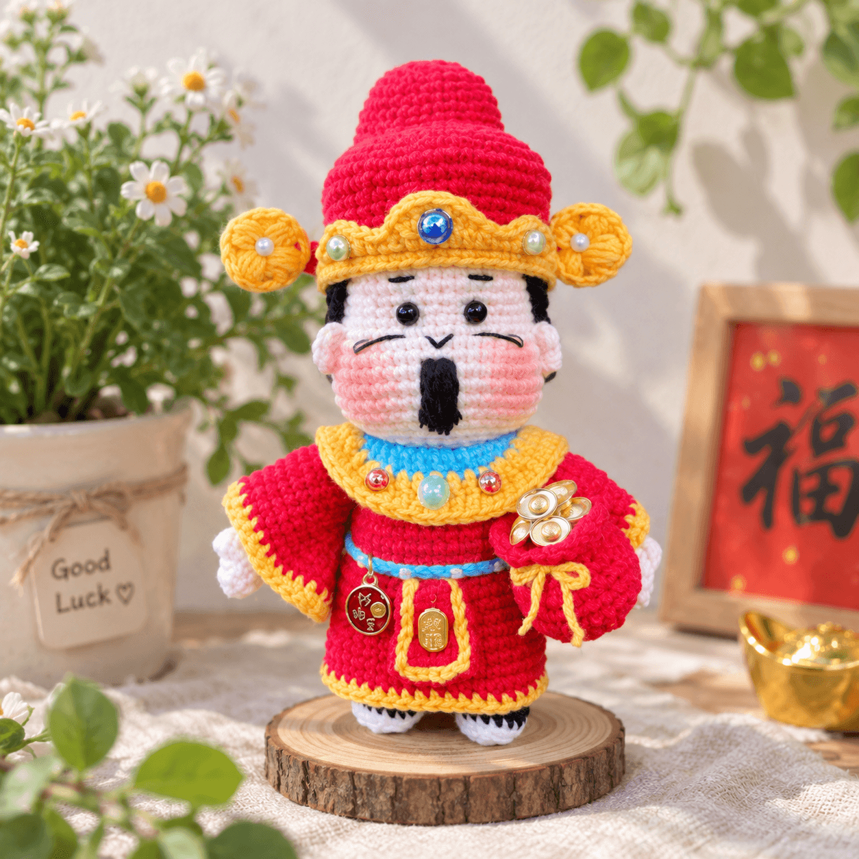 Thần Tài đứng
