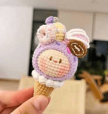 Bánh cupcake tím dịu