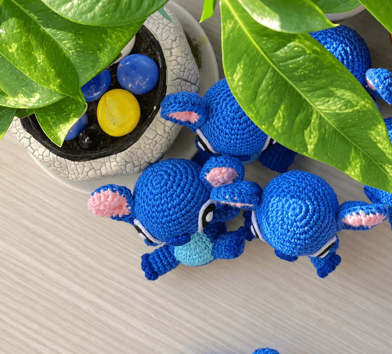 Stitch xanh dương cute ảnh 2